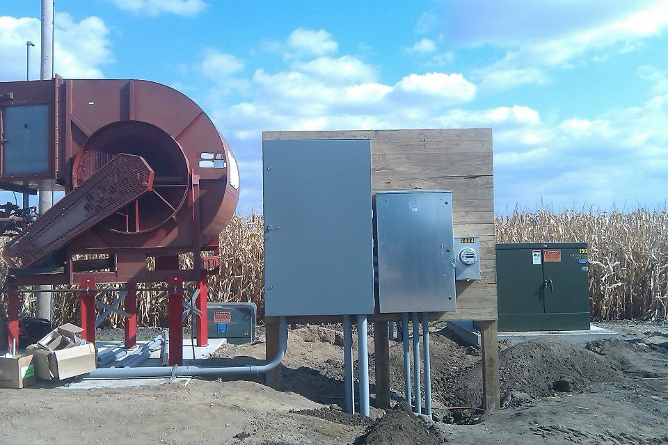 Agricultural electrical work